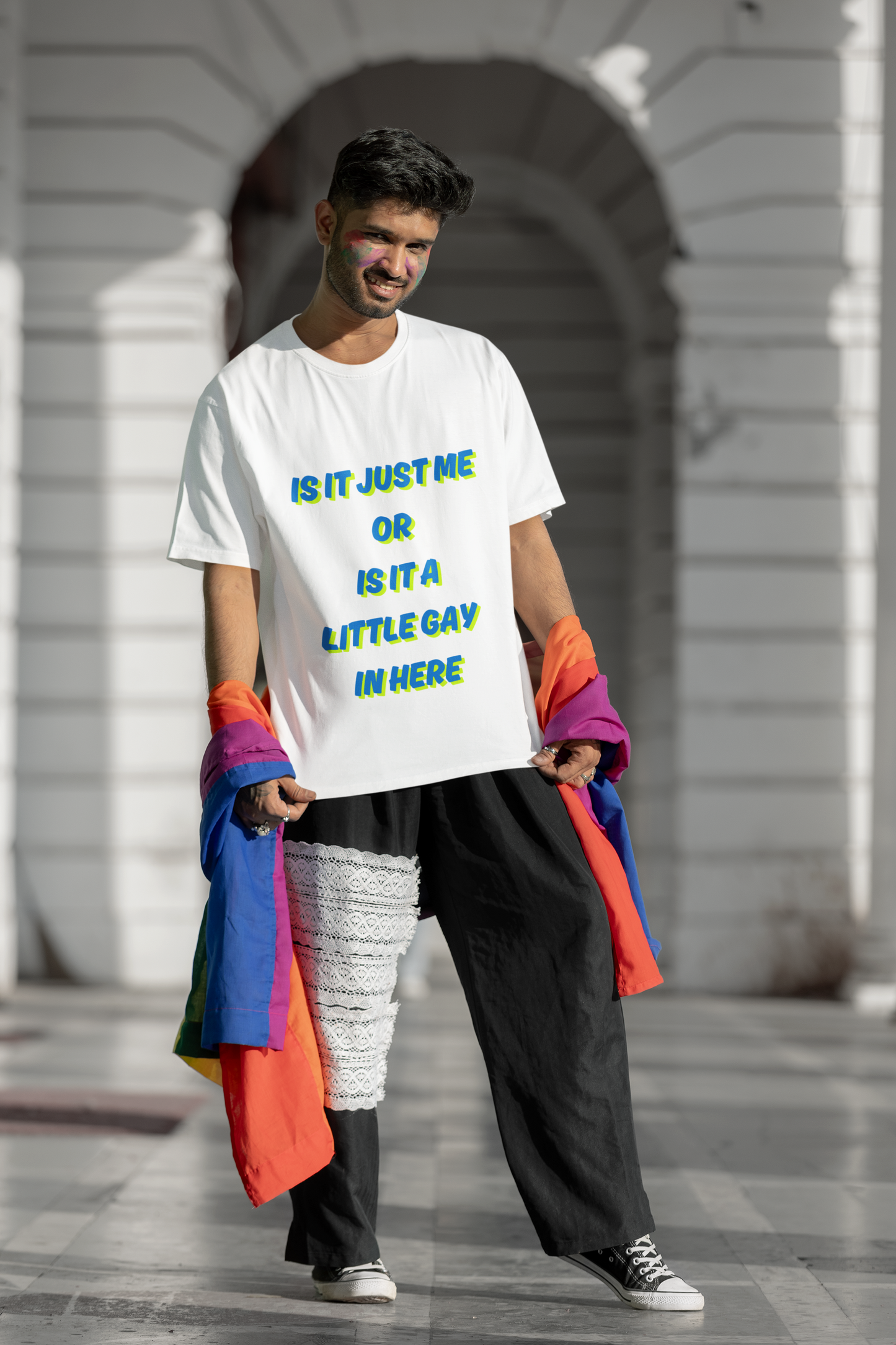 It's a little gay in here