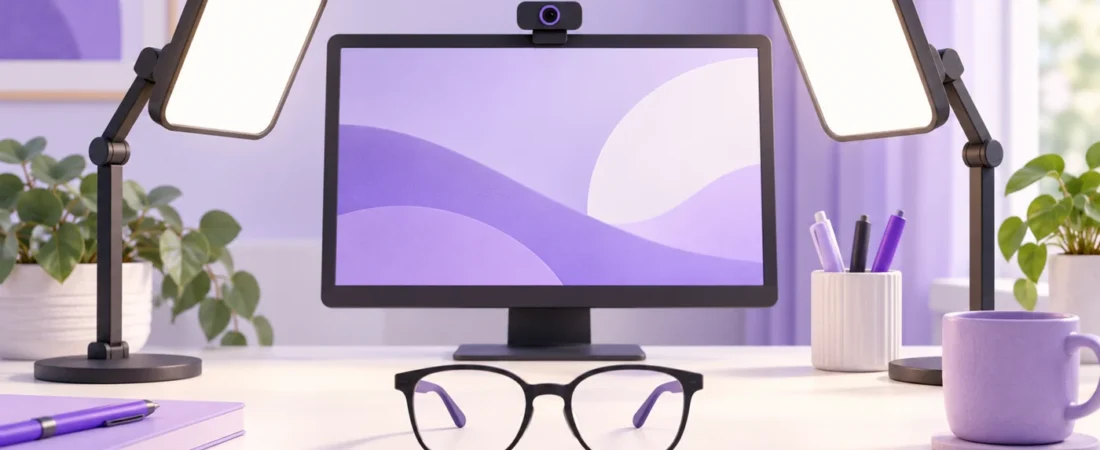 Video-Call Lights for Glasses: Buy for Placement, Not a ‘Glare-Free’ Label