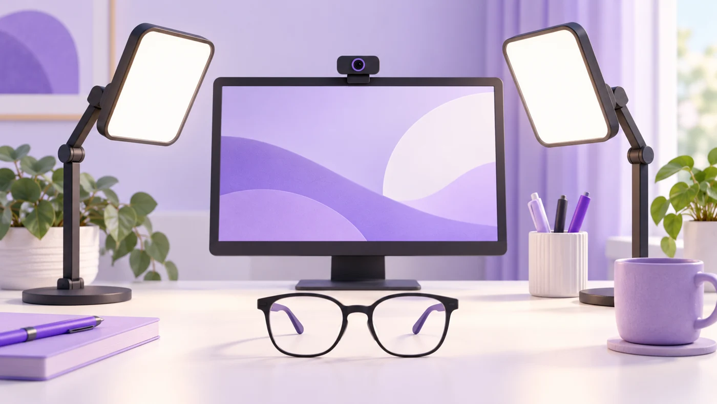 Video-Call Lights for Glasses: Buy for Placement, Not a ‘Glare-Free’ Label