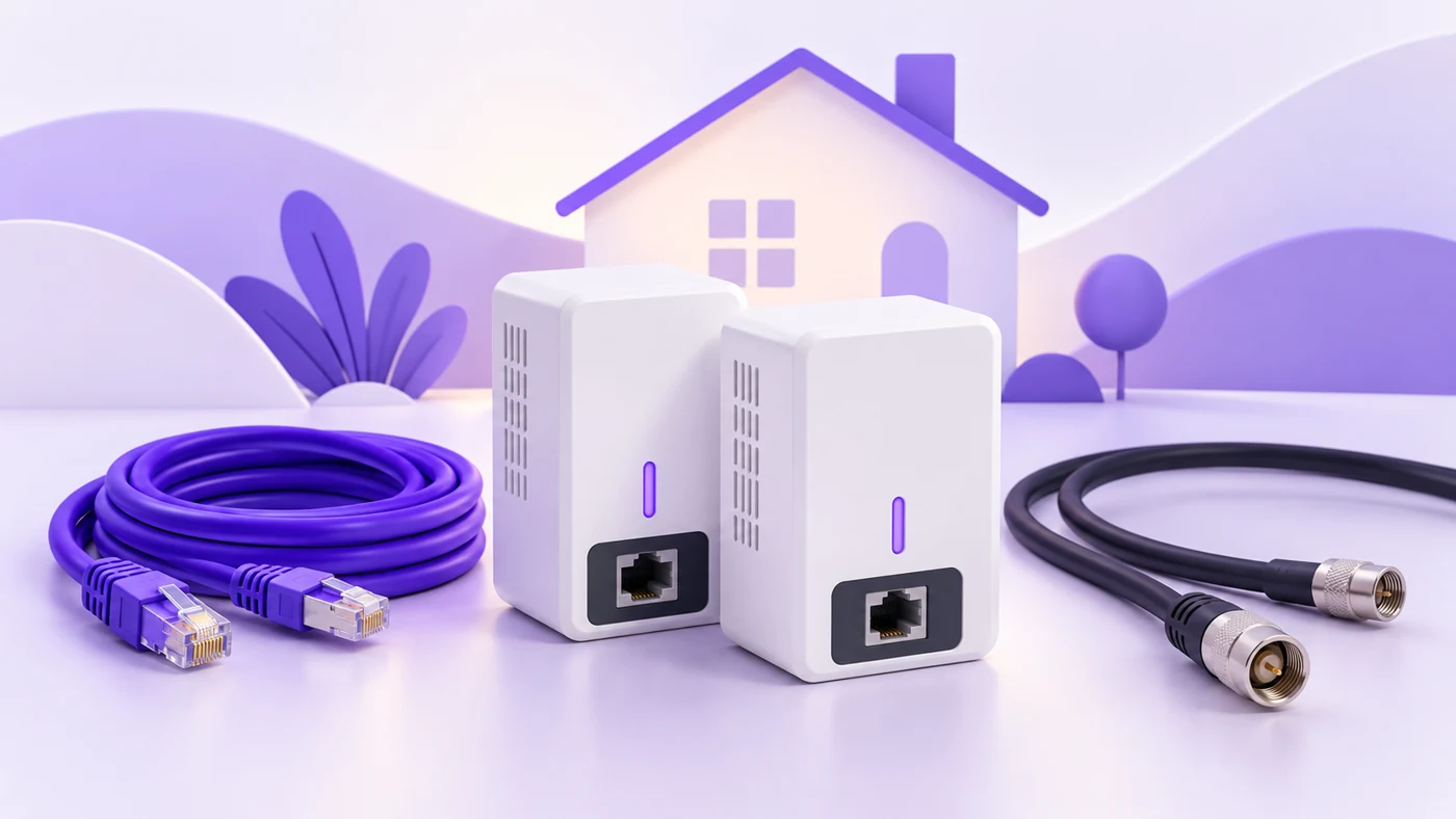 MoCA or Powerline for a Home Office With Weak Wi-Fi?